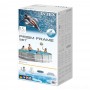 Каркасный бассейн Intex 26724, 457 х 107 см (лестница, тент, подстилка) 