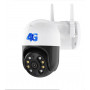 4G Вулична поворотна цифрова IP PTZ камера відеонагляду  HD 2MP під сім картку