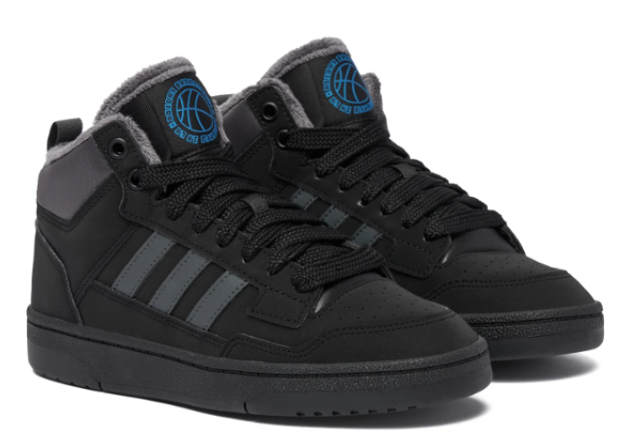 Зимние кроссовки Adidas Rapid Court Mid Winterized сникерсы размер 43/27,5