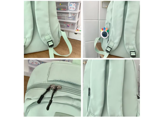 Рюкзак школьный Sijiniao white