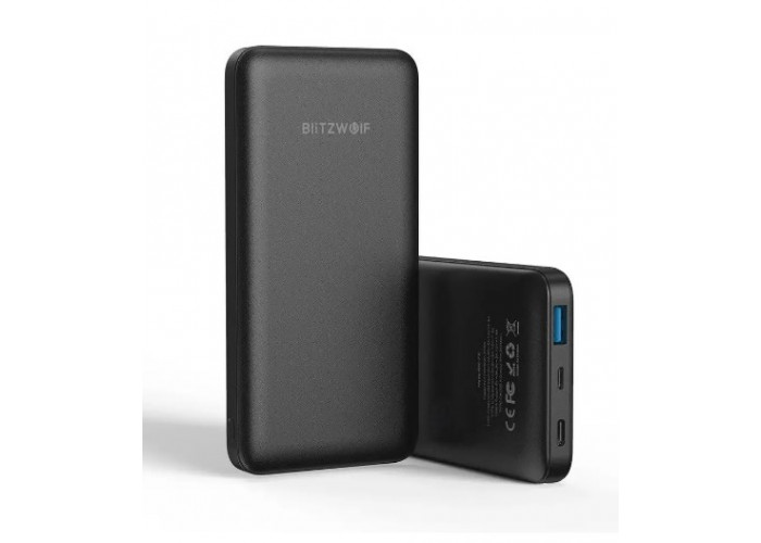 Повербанк BlitzWolf BW-P9 10000 мАч power bank 18 Вт внешний аккумулятор павербанк