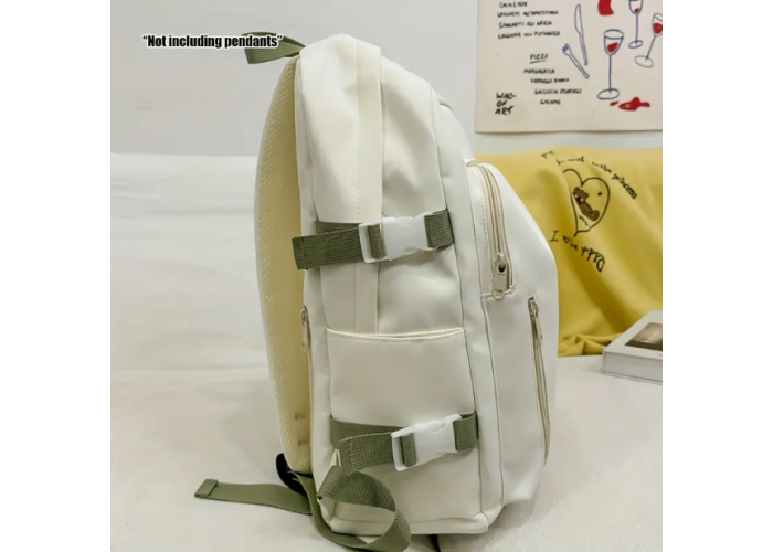 Рюкзак школьный Bow White