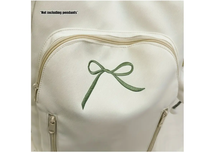 Рюкзак школьный Bow White