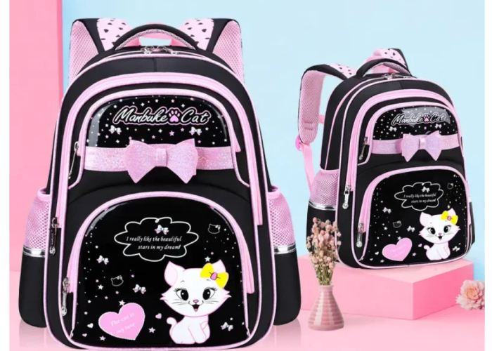 Рюкзак школьный ортопедический Cat bag для девочки