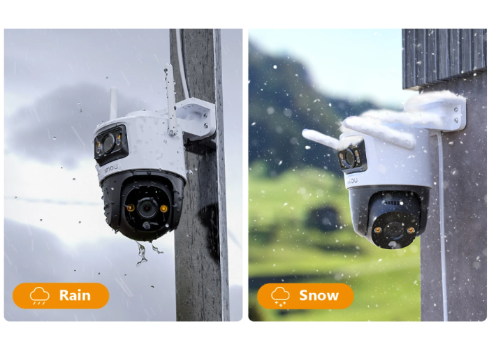 Камера видеонаблюдения IMOU Cruiser Dual 10 MP с двумя объективами Wi-Fi IP - беспроводная цифровая поворотная видеокамера