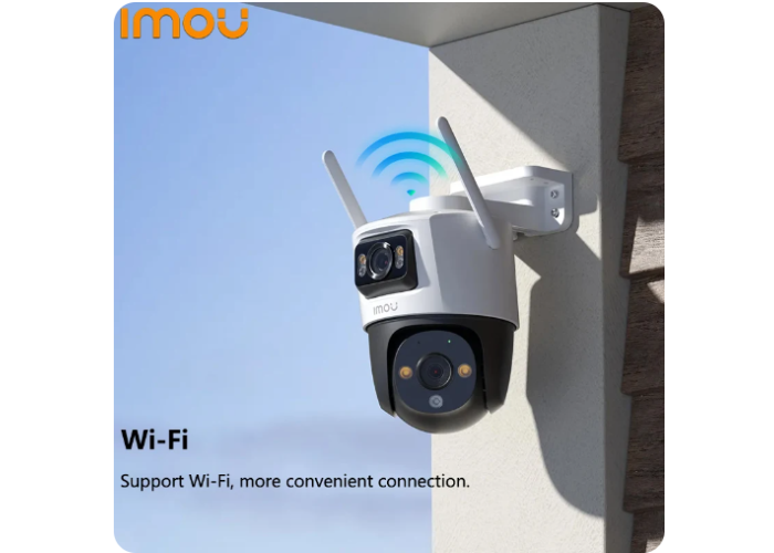 Камера видеонаблюдения IMOU Cruiser Dual 10 MP с двумя объективами Wi-Fi IP - беспроводная цифровая поворотная видеокамера
