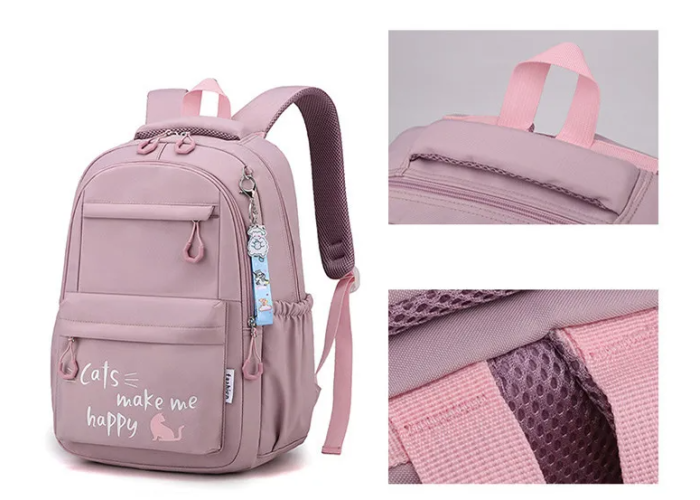 Рюкзак школьный ортопедический FD-6292-1 фиолетовый для девочки