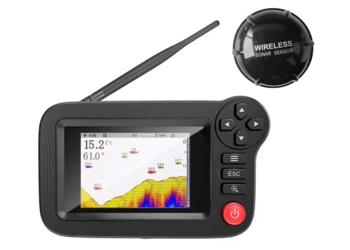 Эхолот беспроводной для рыбалки Fish Finder XF08 (Цветной)