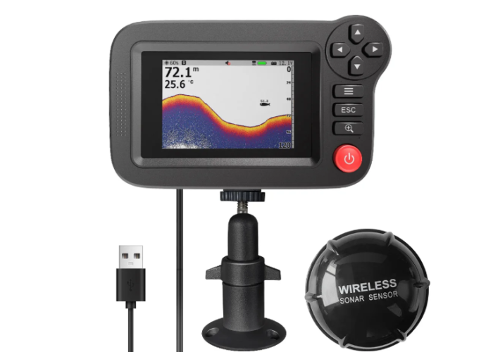 Эхолот беспроводной для рыбалки Fish Finder XF08 (Цветной)