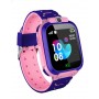 Смарт годинник дитячий Smart Watch Q12 розумний годинник для дитини рожевий