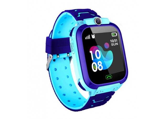 Детские смарт часы Q12 smart умные часы для детей синие