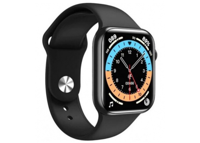 Смарт годинник HW16 Smart Watch 44 мм фітнес трекер чорний з блютуз дзвінком 