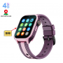 Детские смарт часы с GPS К36 4G/Видеозвонок умные часы для девочки Smart kids Watch фиолетовый