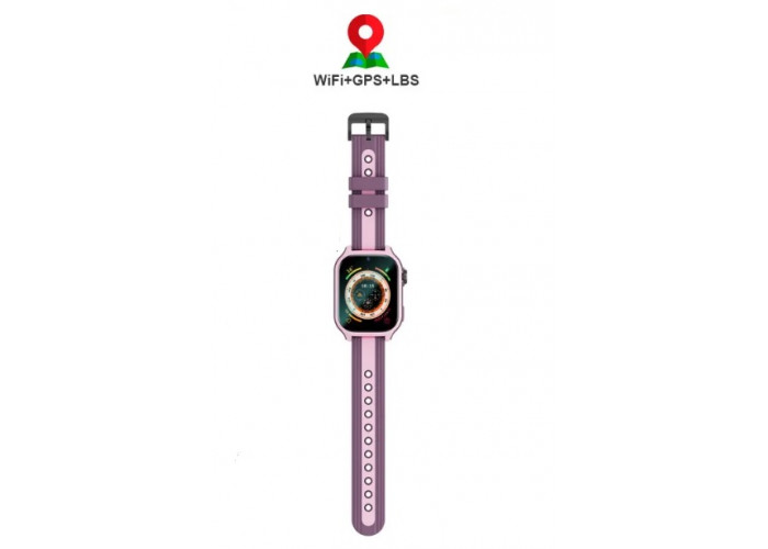 Детские смарт часы с GPS К36 4G/Видеозвонок умные часы для девочки Smart kids Watch фиолетовый