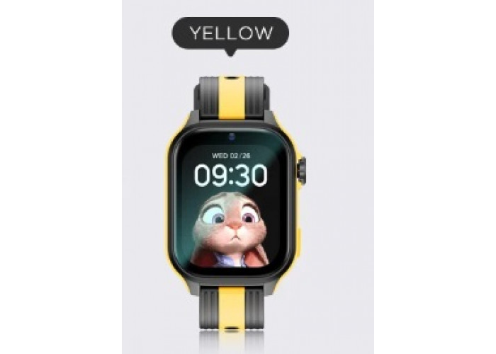 Детские смарт часы с GPS К36 4G/Видеозвонок умные часы для ребенка Smart kids Watch желтый