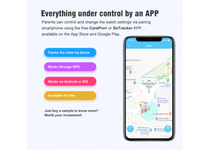 Детские смарт часы LT31 с GPS трекером Wi Fi 4G / Видеозвонок умные часы Smart kids Watch