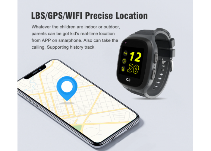 Дитячий смарт годинник LT31 з GPS трекером Wi Fi 4G / Відеодзвінок розумний годинник для дитини Smart kids Watch