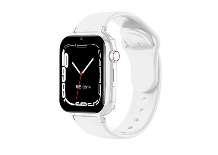Детские смарт часы LT38 с GPS трекером Wi Fi 4G / Видеозвонок (белые) умные часы Smart kids Watch
