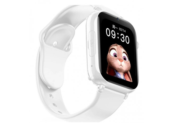 Детские смарт часы LT38 с GPS трекером Wi Fi 4G / Видеозвонок (белые) умные часы Smart kids Watch