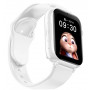 Детские смарт часы LT38 с GPS трекером Wi Fi 4G / Видеозвонок (белые) умные часы Smart kids Watch