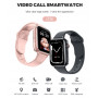 Детские смарт часы LT38 с GPS трекером Wi Fi 4G / Видеозвонок (розовые) умные часы Smart kids Watch
