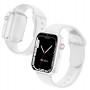 Детские смарт часы LT38 с GPS трекером Wi Fi 4G / Видеозвонок (белые) умные часы Smart kids Watch