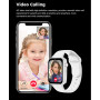Детские смарт часы LT38 с GPS трекером Wi Fi 4G / Видеозвонок (белые) умные часы Smart kids Watch