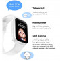 Детские смарт часы LT38 с GPS трекером Wi Fi 4G / Видеозвонок (белые) умные часы Smart kids Watch