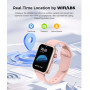 Детские смарт часы LT38 с GPS трекером Wi Fi 4G / Видеозвонок (розовые) умные часы Smart kids Watch