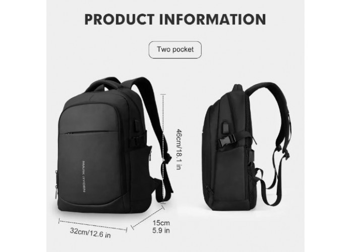 Рюкзак Mark Ryden MR9191 2.0 Black