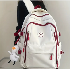 Рюкзак школьный QQ-8808 BR с подвеской