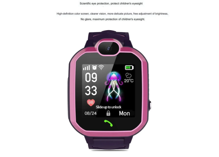 Детские смарт часы R7 smart умные часы для девочки розовые