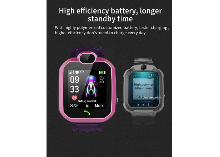 Детские смарт часы R7 smart умные часы для девочки розовые