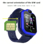 Детские смарт часы R7 smart умные часы для детей синие