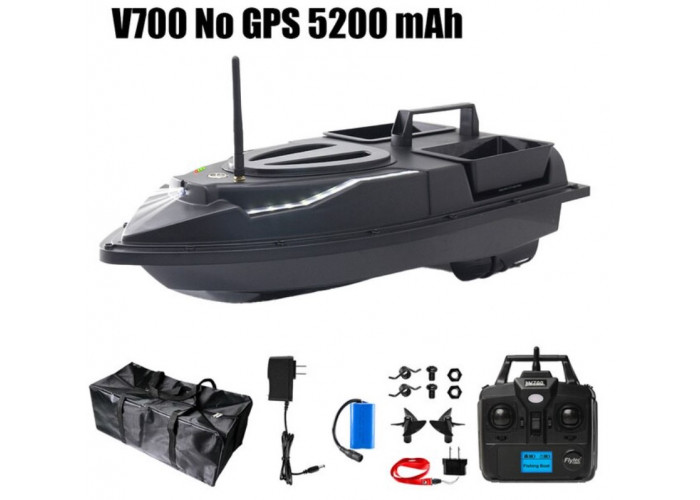 Кораблик для рыбалки прикормочный FLYTEC V700 карповый катер для завоза прикормки