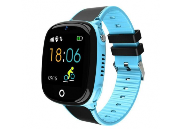 Дитячий смарт годинник HW11 з GPS Smart Watch розумний годинник для дитини синій
