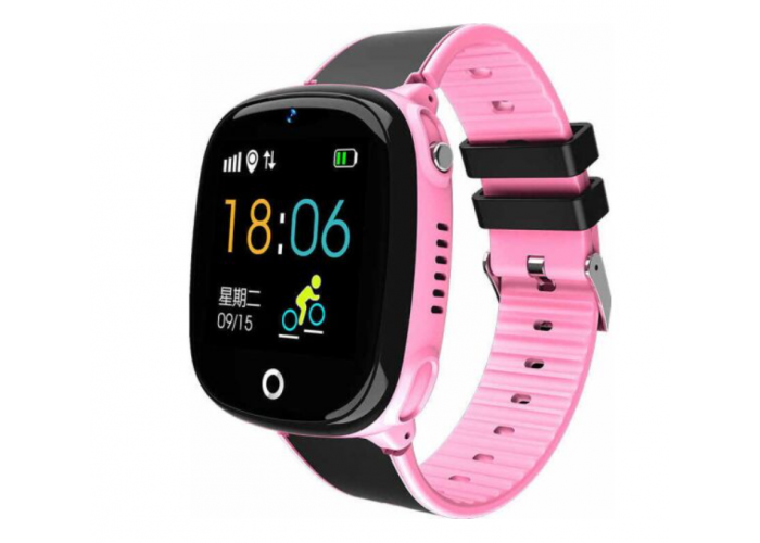 Детские смарт часы  HW11 с GPS Smart Watch умные часы для детей розовые