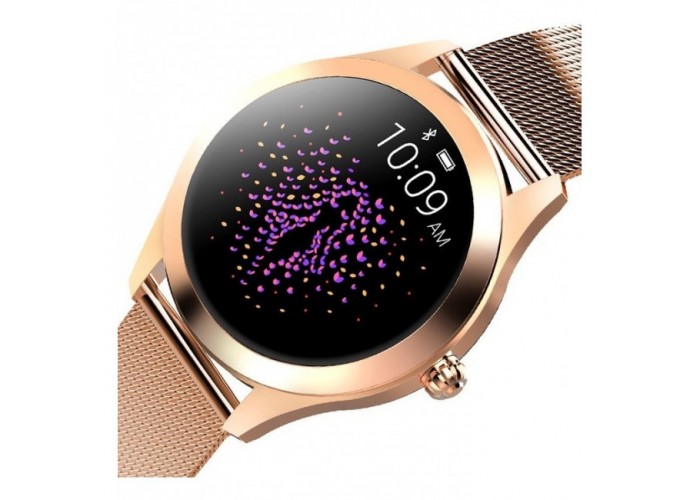 Смарт годинник Smart Watch KW10 (Gold) розумний фітнес трекер